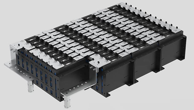 Batterilåda för strömlagring Hektor -  215kWh -  20 batterier + 1 controller