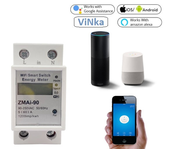Energy meter Wifi and Voice control