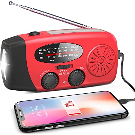 Nödradio Powerbank multifunction