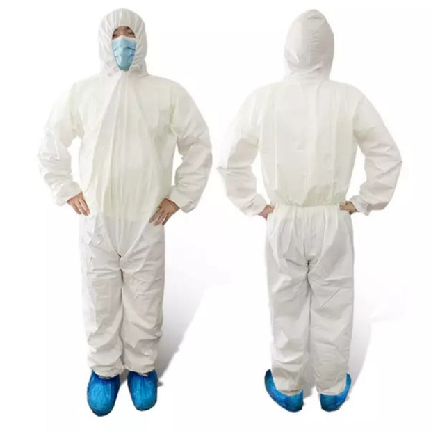PPE skyddsdräkt plus handskar och munskydd, CE certfierad